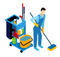 Cleaning support