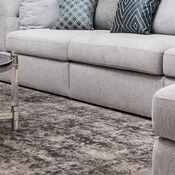 Living room with carpet