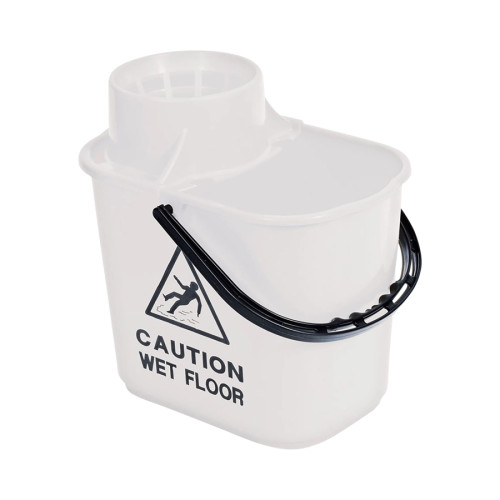 Mop Bucket - White - 1 Unit