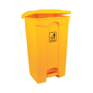103434YELLOW20Bin20-20Pedal20Polypropylene2087l20-20Yellow.jpg Robert Scott Polypropylene Pedal Bin - 87L - Yellow