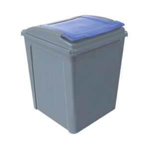 103443BLUE20Eco20Waste20Recycling20Bin.jpg Eco Waste Recycling Bin - 50L - Mixed Paper & Card (Blue)