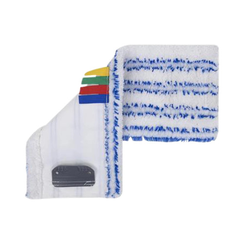 Flat Mop Easy Wash Microfibre - Blue - Individual