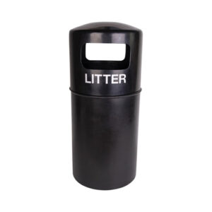 10496620Robert20Scott20Floor20Mounted2090L20Eco20Litter20Bin.jpg Robert Scott Floor Mounted Eco Litter Bin - 90L - Black