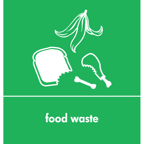 Sticker Recycling Kit - Green Food - Individual