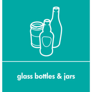 10516820Teal20Glass20Label.jpg Sticker Recycling Kit - Teal Glass - Individual
