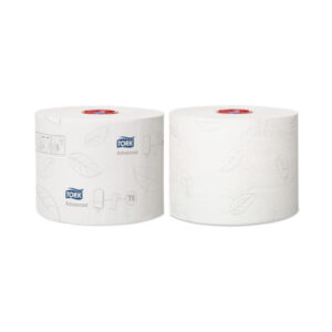 Tork T6 Mid-Size Advanced 2Ply Toilet Rolls - Case of 27