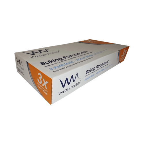 Wrapmaster 4500 Baking Parchment Refill - 50m Roll - Box of 3