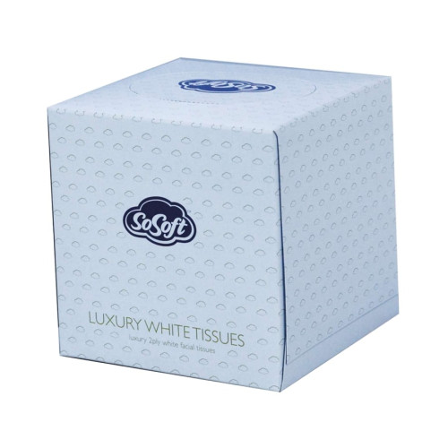 Paperline SoSoft Luxury Facial Tissue - Case of 24
