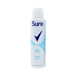 31148120Sure20AP20Deodorant20Cotton20Fresh.jpg Sure 48h Anti-Perspirant Deodorant - Cotton Dry - 150ml