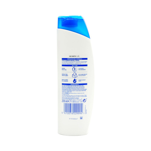 Head & Shoulders Shampoo Classic Clean - 250ml - Image 2