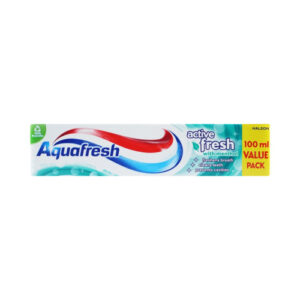48632420Aquafresh20Toothpaste20Active20Fresh20100ml.jpg Aquafresh Toothpaste Active Fresh with Menthol - 100ml