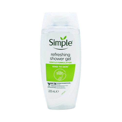 Simple Shower Gel Refreshing - 225ml