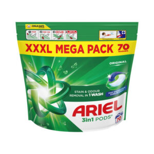 53381120Ariel20Original203in120Laundry20Pods20-207020Wash.jpg Ariel 3in1 Pods XXXL Mega Pack - 70 Wash