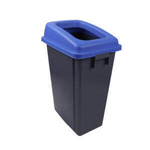 60L20Recycling20Dolly20Bin20Blue20Lid20105211_1.jpg Recycling Dolly Bin & Lid - 60L - Mixed Paper & Card (Blue)