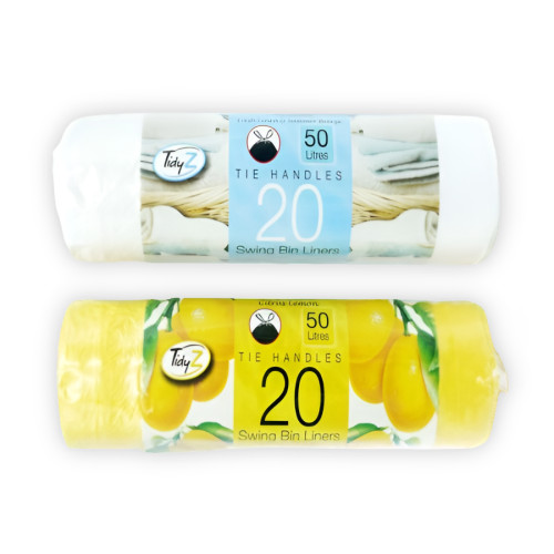Tidyz Swing Tie Bin Liners - Pack of 2 Rolls