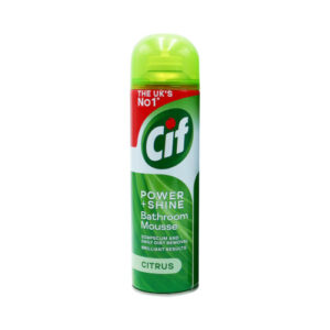 80690320Cif20Power202620Shine20Citrus20Mousse20Bathroom20Cleaner20-20500ml.jpg Cif Power & Shine Citrus Mousse Bathroom Cleaner - 500ml