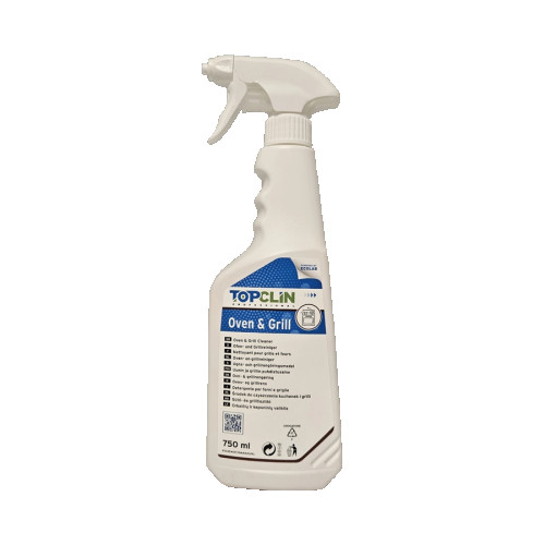 Topclin Oven Grill Cleaner - Heavy Duty Grease Remover - 750ml