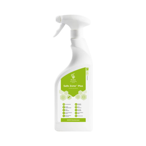 Evans Safe Zone Plus Disinfectant - 750ml