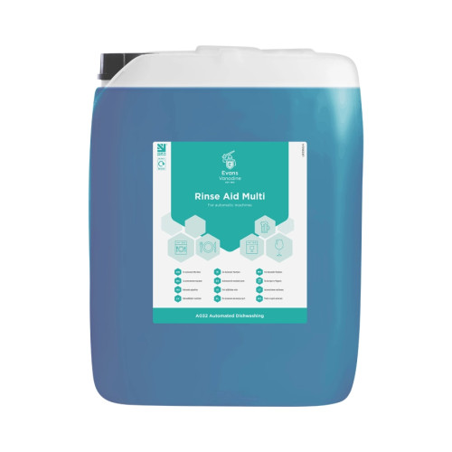 Evans Vanodine Rinse Aid Multi - 20L