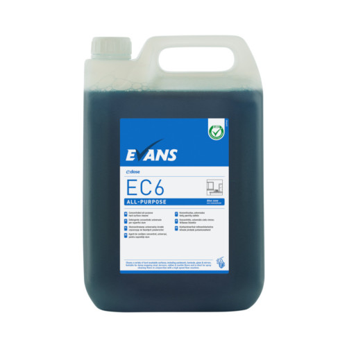 Evans EC6 All-Purpose Super Concentrated Hard Surface Cleaner - 5L