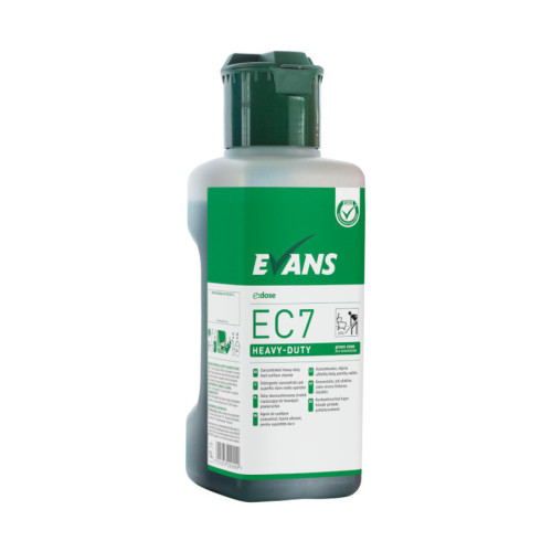 Evans Vanodine EC7 Heavy Duty Hard Surface Cleaner - 1L