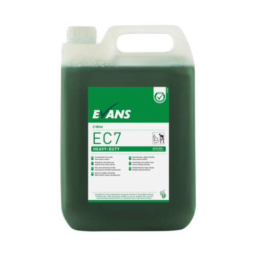 Evans Vanodine EC7 Heavy Duty Surface Cleaner - 5L