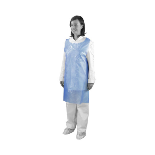 Disposable Aprons on a Roll - Blue - 200