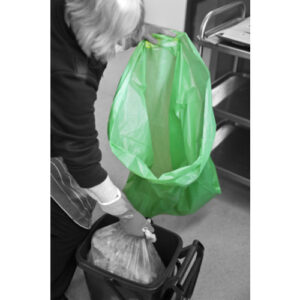 BCOL-G.jpg Polyco 90L CHSA Approved Medium Duty Sack - Green - 200 Bags