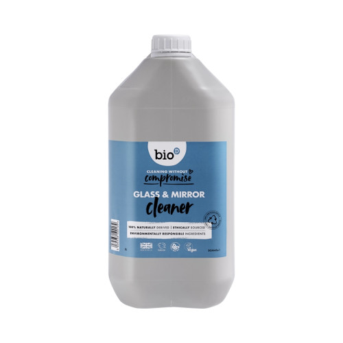Bio-D Glass & Mirror Cleaner Refill - 5L