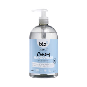 BHW65a20Bio-D20Fragrance20Free20Cleansing20Hand20Wash20500ml20HR.jpg Bio-D Fragrance Free Eco Friendly Hand Wash - 500ml