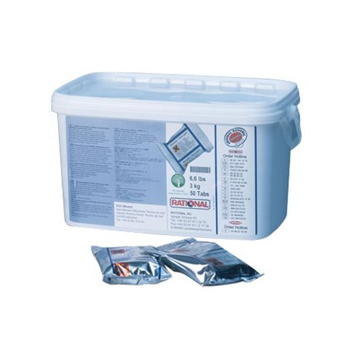 50 Rational Combi-Oven Rinse Aid Tablets