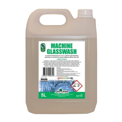 Greyland Glasswash Cleaning Solution - 5L