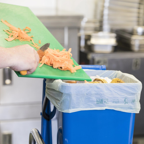 Cromwell Compostable Food Waste Liner - Green - 7L - Case of 2080