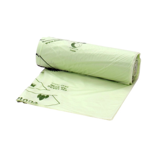 Cromwell Compostable Food Waste Liner - Green - 7L - Case of 2080 - Image 5