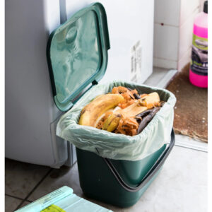 CW20Food20Caddy20120with20Ribbon.jpg Cromwell Compostable Food Waste Liner - Green - 7L - Case of 2080