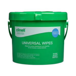 CWBUC22520Universal20Wipes20Bucket.jpg Clinell Universal Wipes Bucket 225