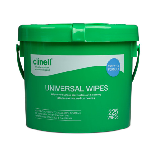 Clinell Universal Wipes Bucket 225