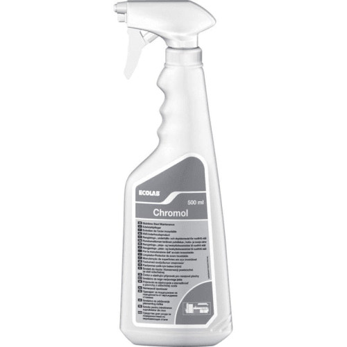 Ecolab Chromol Stainless Steel Cleaner - 500ml