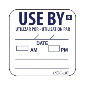 E15020-20Use20By20Food20Safety20281x100029.jpg Vogue Use by Food Safety Labels - Case of 1000