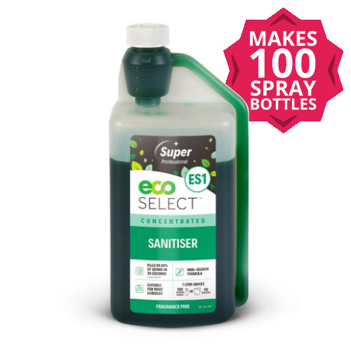 Super Professional Eco Select Concentrated Sanitiser - 1L