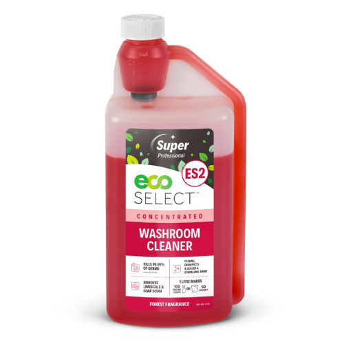 Super Professional Eco Select Concentrated Washroom Cleaner - 1L