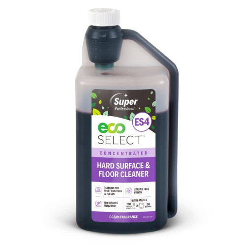 Super Professional Eco Select Concentrated Hard Surface Cleaner - 1L