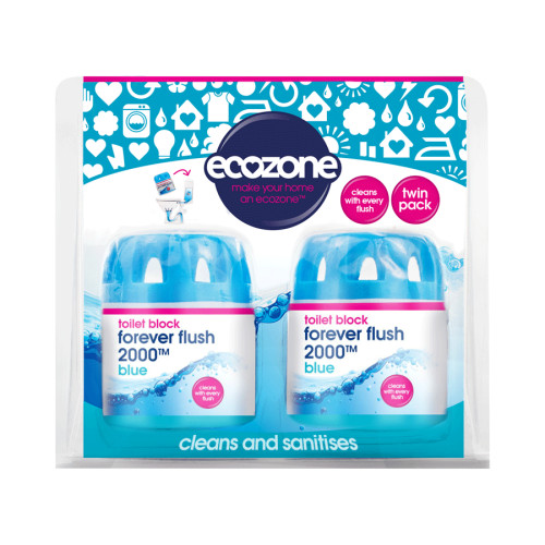 Ecozone Forever Flush Toilet Block -2 Pack
