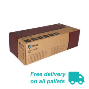 GD0920Vinyl20Glove20Pallet20Logo.jpg Polyco Vinyl Gloves Powder Free Large - Pallet of 112 cases