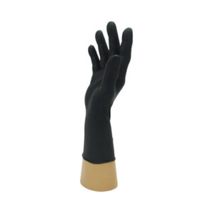 Polyco Bodyguards Nitrile Powder Free Gloves - Black - Large - Box of 100