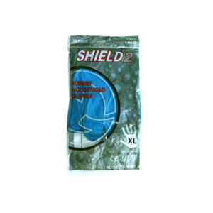 GR0320Blue.jpg Shield Household Rubber Gloves - Medium - Blue - 12 Pairs