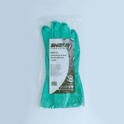 Shield  Chemical Resistant Gloves - Large  - 12 Pairs