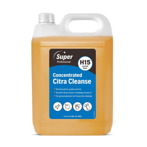 Super Professional Citra Cleanse All-Purpose Cleaner - Citrus - 5L