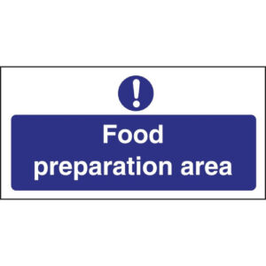 L84020-20Sign20-20Food20Prep20Area.jpg Food Prep Area Sign