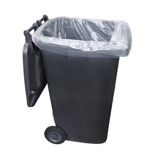 Cromwel CHSA Approved Clear Wheelie Bin Liners - 240L - 100 Bags
